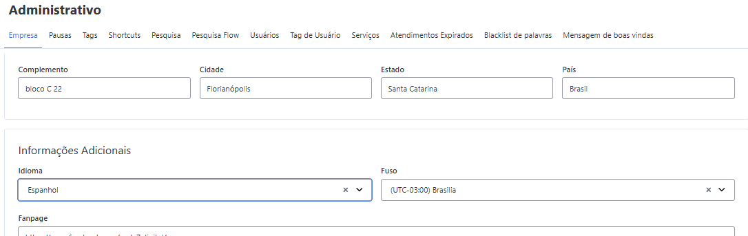 :class=sombracaixa Ativando Omni em Espanhol
