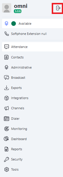:class=sombracaixa Logout button