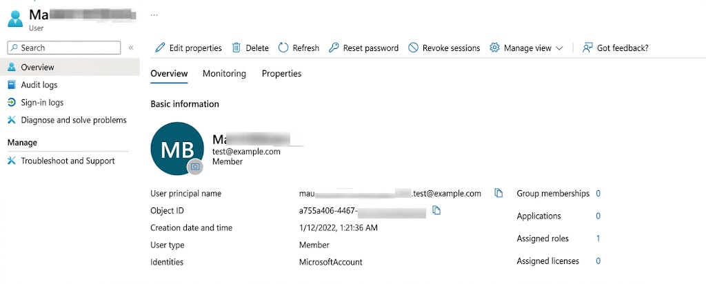 Cadastro Email Microsoft
