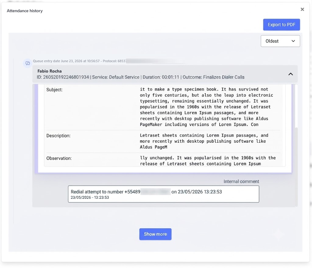 :class=sombracaixa Redialing Interaction Tracking